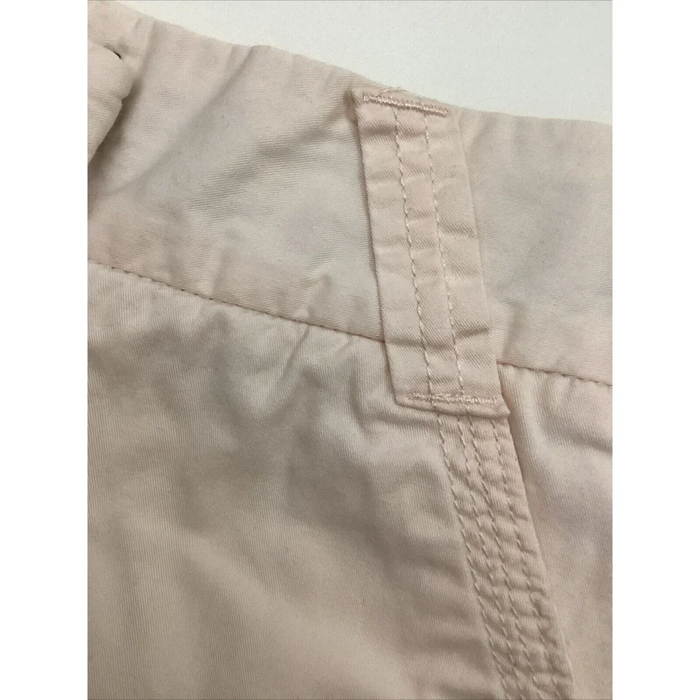 J Crew Chino‎ shorts Women 8 Light Pink SKU 52300